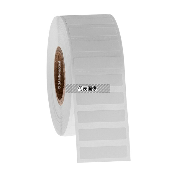 GA International PRF-209C1-4WH パラフィンブロック用耐キシレンラベル(ParafiTAG(TM))25.4×6.35mm 1巻(4000枚入)|セミプロDIY店ファースト