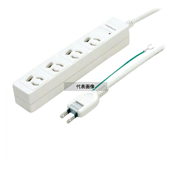 ヤザワコーポレーション Y02JKNP405WH OAタップ(マグネットタイプ)4連タップ(3P式)