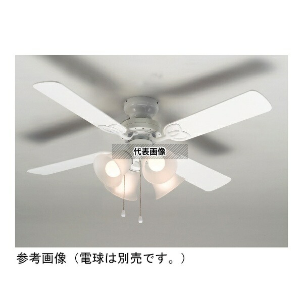 東京メタル工業 TKM42WW4LKNDZ2 シーリングファン 4灯4枚羽根 ホワイト 電球別売品(E26仕様)