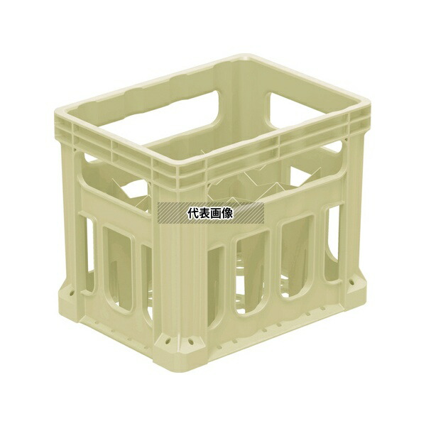 サンコー(三甲) 20313000GL804 ボトルクレート#720-12-3 Aグレー [法人限定]