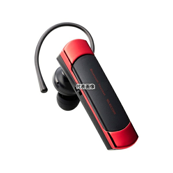 エレコム LBT-HS21MPRD2 Bluetoothヘッドセット A2DP対応 HS21 レッド