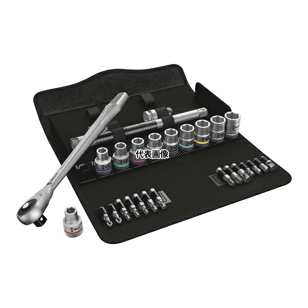 Wera 4080 差込角1/2SQ ソケットレンチセット 28点入