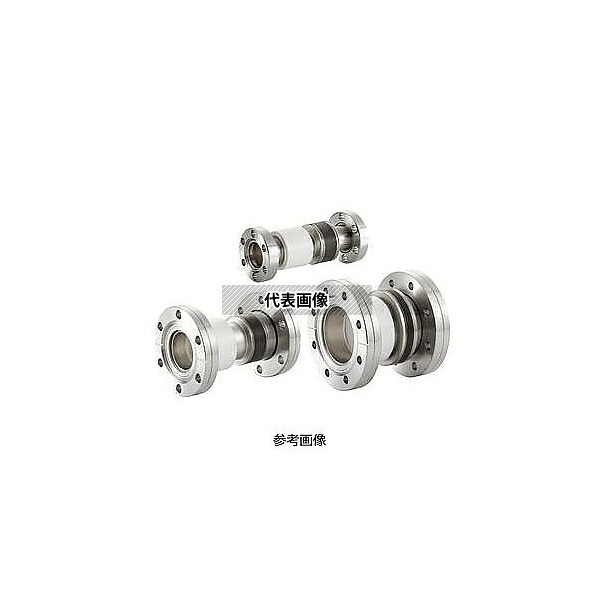 コスモ・テック(真空) C34ISL6KVB 絶縁フランジ ベローズ付き ICF34 フランジ 6kV
