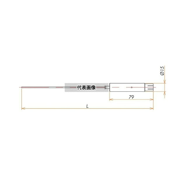 コスモ・テック(真空) VCK2500X/S1J 接続部品 真空側 片側 SHV-10kVプラグ付き カプトン被覆ケーブル L\u003d2500
