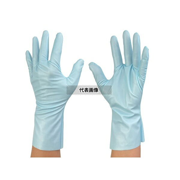 ウインセス BX-524-M-50P ブルー 溶着手袋 洗浄クリーンパック M 1袋(50双入)