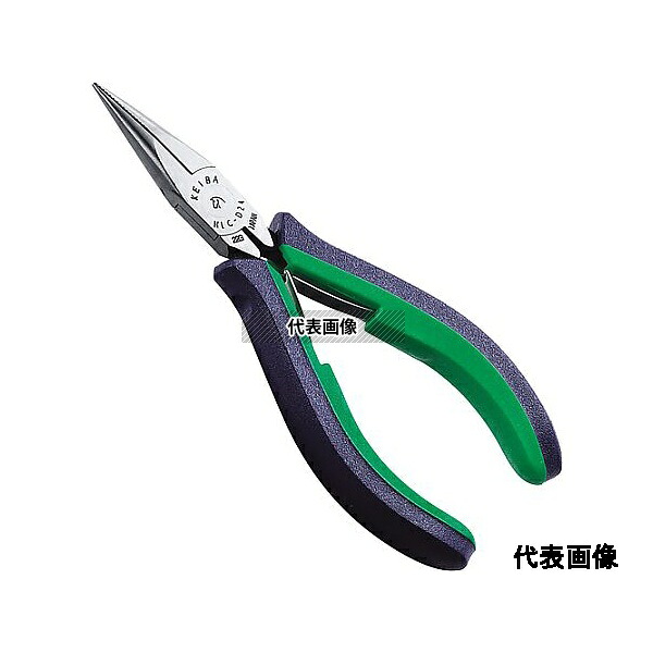 マルト長谷川工作所 HLC-D24 プロホビーラジオペンチ・先細タイプ溝付(切断刃なし) 120