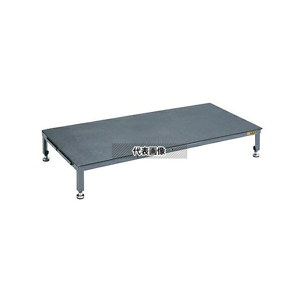 サカエ EA903BV-13 1200x600x200-300mm 低床作業台(連結式)