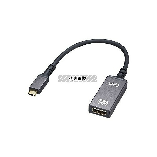 サンワサプライ EA764AC-108 USB変換アダプター(TypeC-HDMI/DPAlt対応)