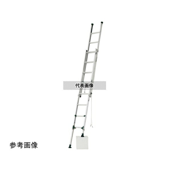 タスコ TA840EA-1 伸縮脚付2連はしご