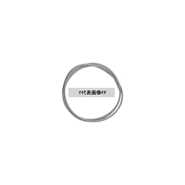 浅野金属工業 AK9174 被覆ステンレスワイヤーロープ 透明 7束×19本(200m)