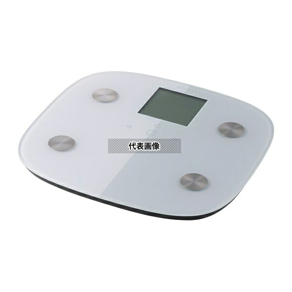 エレコム HCS-FS010WH エクリア体組成計 FS010シリーズ ホワイト