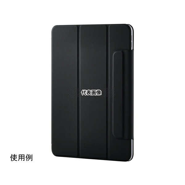 エレコム TB-A25MWVPF2BK iPadAir11インチ(M3/M2)用フラップケース 超薄型 ソフトレザー マグネット装着 スリープ対応 ブラック