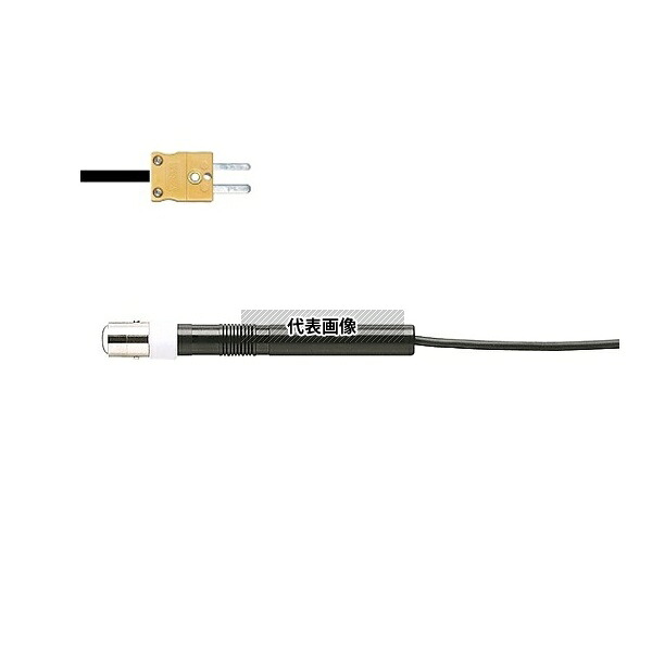 佐藤計量器製作所 K熱電対センサ 静止表面用(一般計測/低温用) -30~400℃ MC-K7307 入数:1本|セミプロDIY店ファースト