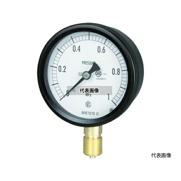 長野計器 密閉形圧力計 A枠立型 Φ75 最小目盛0.010 BC10-131-0.4MP 入数:1個|セミプロDIY店ファースト