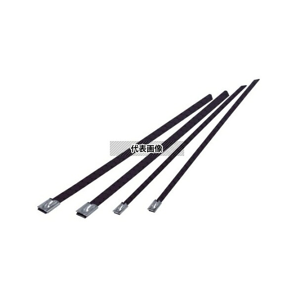 トラスコ中山 コーティングステンレスケーブルタイ W7.9X362L 100本入 TBSTC-362L 入数：1袋(100本入)｜セミプロＤＩＹ店ファースト