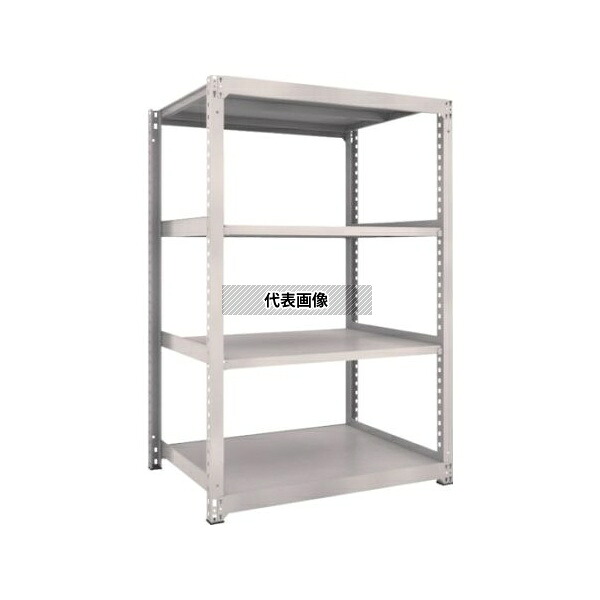 トラスコ中山 M3-6494 スチールラック M3型中量棚 1200&times;921&times;H1800 4段 単体 ネオグレー [法人限定]｜セミプロＤＩＹ店ファースト