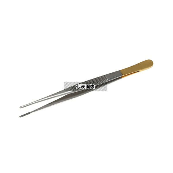 日本フリッツメディコ A980-190X T/Cドベイキー有鈎ピンセット 19cm 1.5mm|セミプロDIY店ファースト
