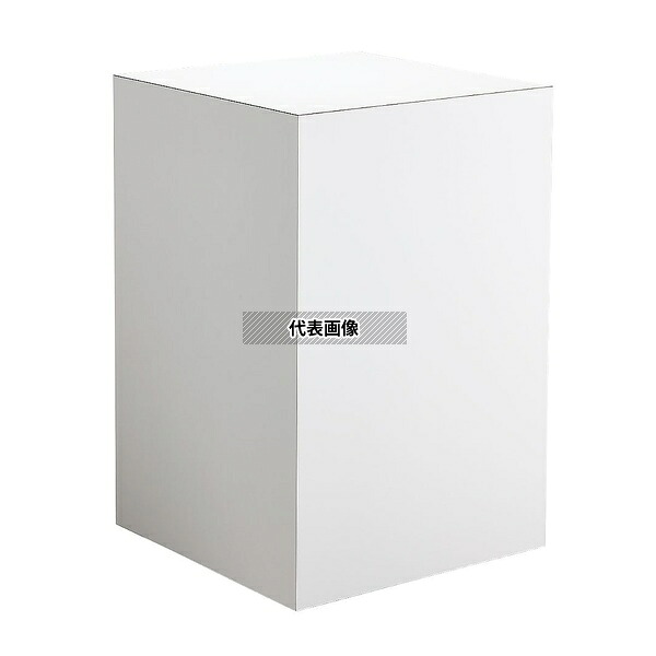 ストア・エキスプレス 61-779-4-1 木製キューブステージ 天板60cm角×H90cm ホワイト [法人限定]
