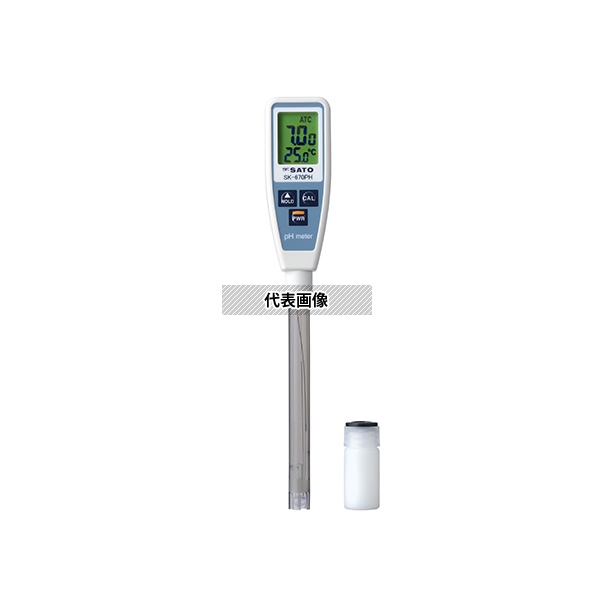 佐藤計量器製作所 SK-670PH ペンタイプpH計 英語版校正証明書付