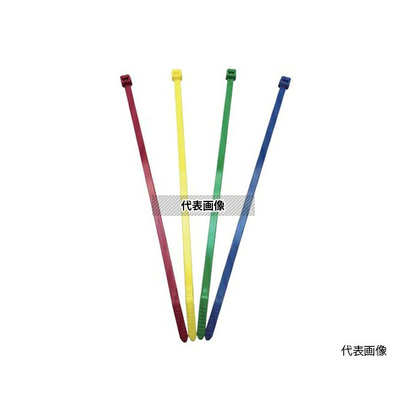 アズワン(AS ONE) ナイロン結束バンド 4.8&times;188&times;1.3 青 1000本入 PLT2S-M6 入数：1袋(1000本入)｜セミプロＤＩＹ店ファースト