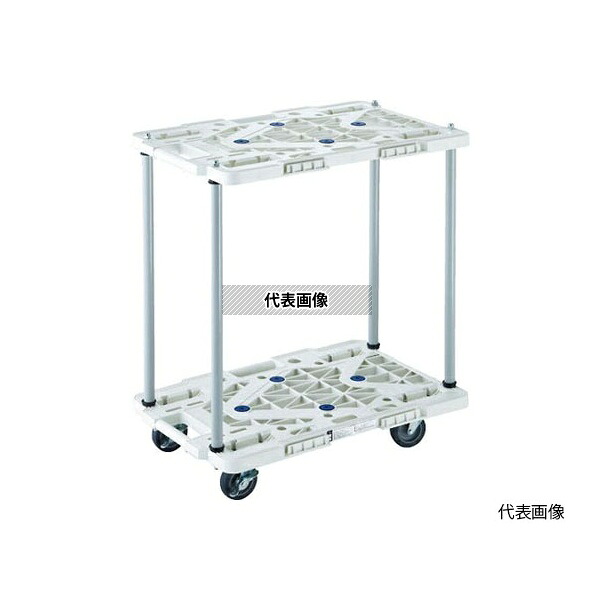 トラスコ中山 MPK-6020S-B 2段式ルートバン 600X400 ハンドル無 ストッパー付 青 [法人限定]｜セミプロＤＩＹ店ファースト