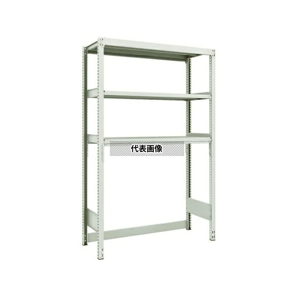 トラスコ中山 M2-SB6443 M2型軽中量棚 下段開放型 1160X450XH1800 3段 単体 [法人限定]｜セミプロＤＩＹ店ファースト