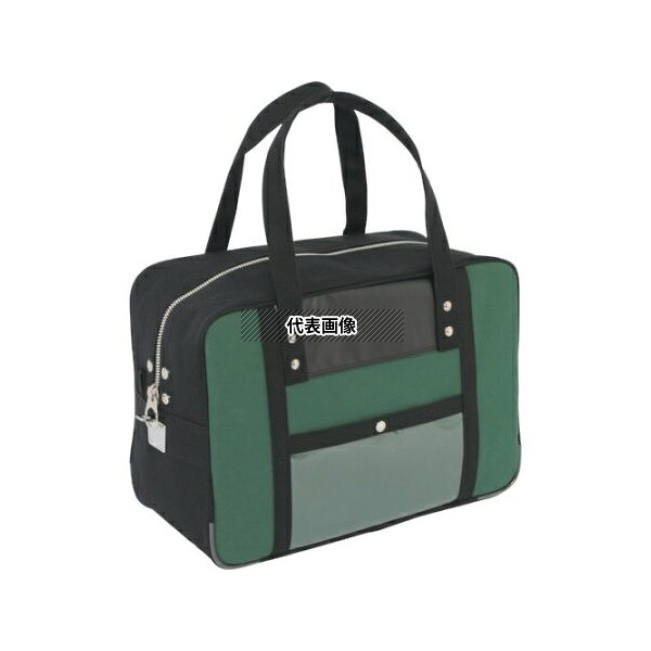 三栄産業 BTM-U-07 帆布メール用ボストン(M)馬蹄錠金具付 モスグリーン