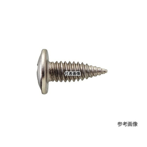 若井産業 6914ZSG ダンバゼロ ステンレス 銀黒 4×14 1箱(1000個入) [法人限定]