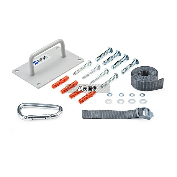 サンワサプライ RAC-BL2SET ラック スタンド転倒防止壁面用ベルト ブラケットセット|セミプロDIY店ファースト