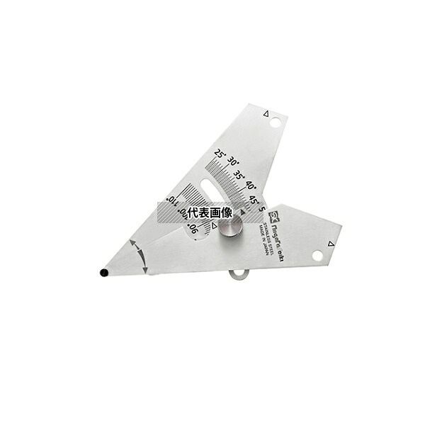 新潟精機(SK) WGA-65 アングル開先ゲージ 一般校正付