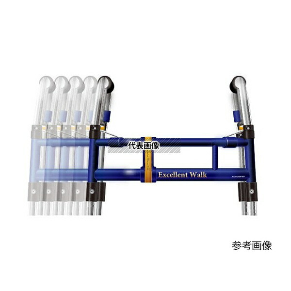 ユーバ産業 HT-0293CT ニュースライドフィットEX歩行器 超ハイサイズ(CT・2ウェイキャスタータイプ) [法人限定]