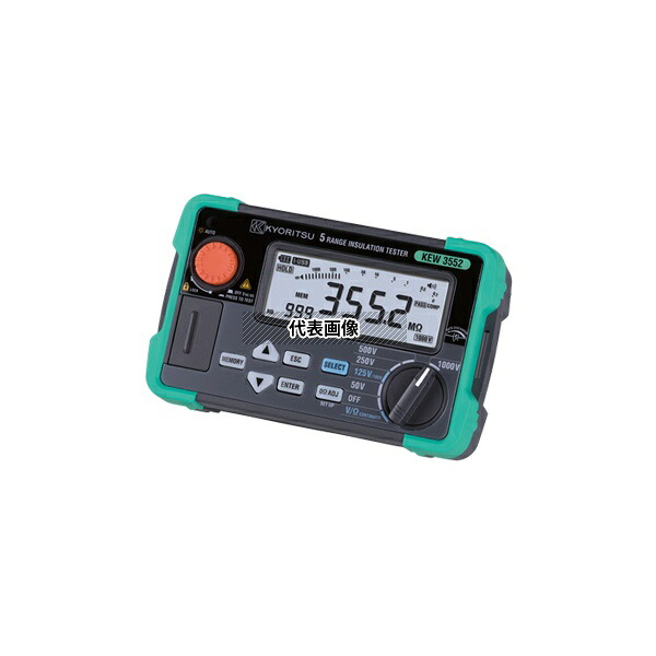共立電気計器 デジタル6レンジ絶縁抵抗計 3552 入数：1台｜セミプロＤＩＹ店ファースト