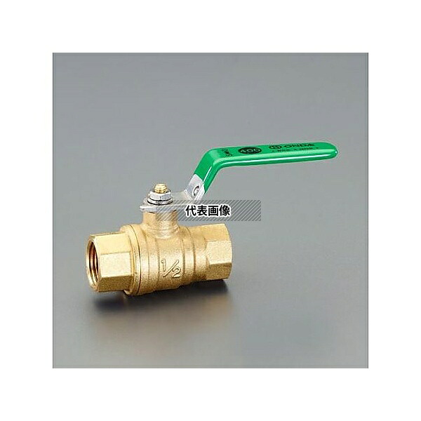 アズワン(AS ONE) Rc 2" ボールバルブ(真鍮製) EA470BC-20 入数:1個|セミプロDIY店ファースト
