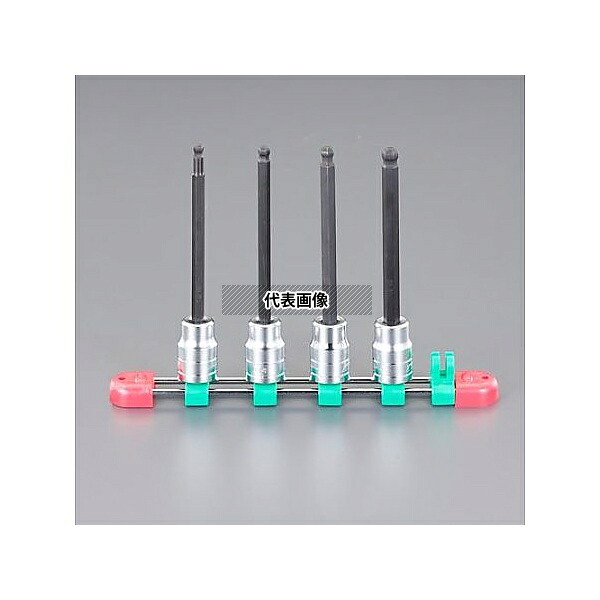 アズワン(AS ONE) 1/2"DRx5-8mm [Ball-Hex]ロングビットソケットセット EA618RW-400 入数：1セット｜セミプロＤＩＹ店ファースト