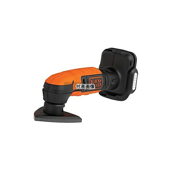 BLACK+DECKER DC10.8V ミニサンダー(充電式/本体のみ) EA809XV-1 入数：1台｜セミプロＤＩＹ店ファースト