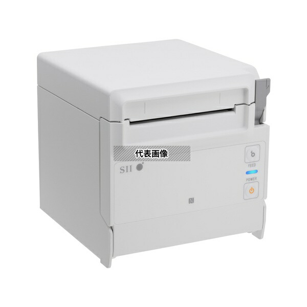 セイコーインスツル RP-F10-W27J1-2 前面・上面排紙2WAY POSプリンタ USB接続モデル ACアダプタ、ACケーブル別売 ホワイト