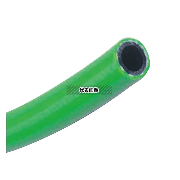 トヨックス HR-1310G エアーホース(ポリウレタン製耐圧ブレードホース) ヒットランホース 内径13.7mm×外径20.5mm 長さ10m