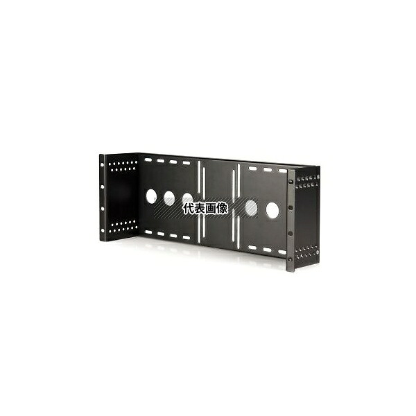 StarTech.com RKLCDBK 19インチサーバーラック/キャビネット用VESAマウントアダプタ VESA規格LCDモニタ取付金具
