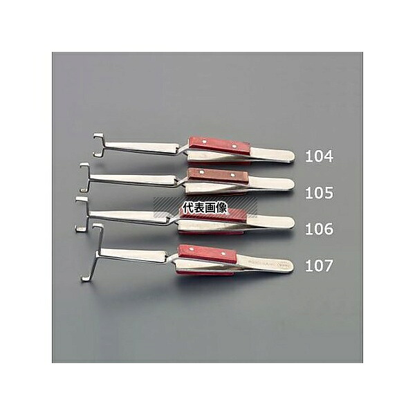 アズワン(AS ONE) 145mm/R29D 逆作用ピンセット(ステンレス製) EA595AK-104 入数：1個｜セミプロＤＩＹ店ファースト