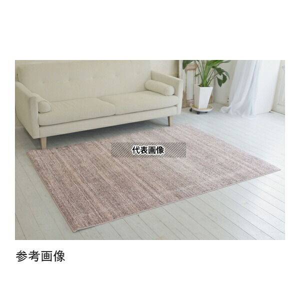 スミノエ 13440047 防炎 防音 ナイロンラグ リュストル 140×200cm ピンク [法人限定]