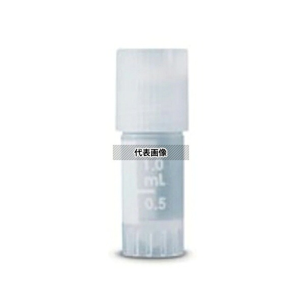Fisherbrand 10-500-25 凍結保存用チューブ/クライオバイアル 1.2mL アウターキャップ 1本×100本入