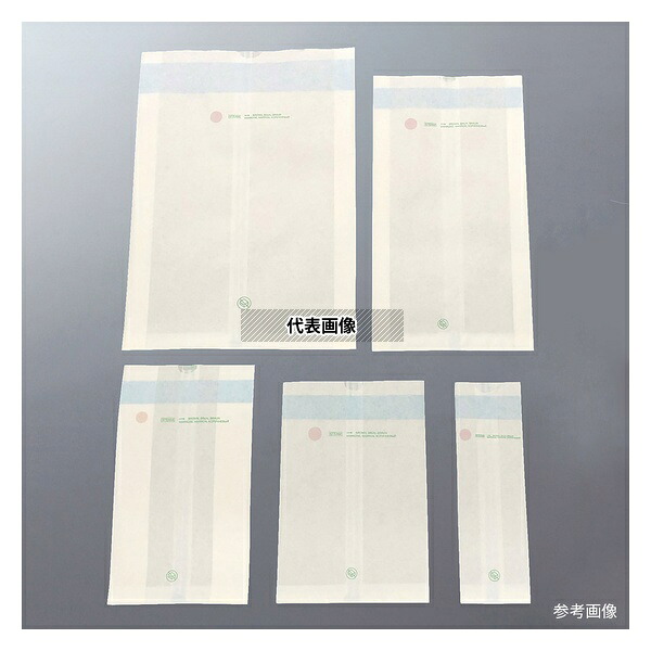 日油技研工業 PB101 紙製滅菌バッグ(鉗子立用キャップ)小 500枚入|セミプロDIY店ファースト