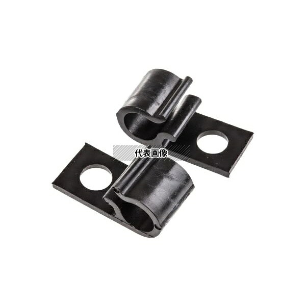 ヘラマンタイトン ケーブルクリップ(配線クリップ)10mm x 15 mm 自消性 1袋(50個入) 211-70200 8D10-POM-BK 入数：1袋(50個入)｜セミプロＤＩＹ店ファースト