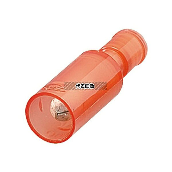 ニチフ PC4009-M-WP オス ギボシ形接続子 最小 0.75mm2 &rarr; 最大 1.25mm2 18AWG &rarr; 16AWG シュラウド 1袋(100個入)｜セミプロＤＩＹ店ファースト