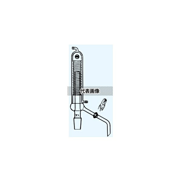 日本理化学器械 115-4551 蒸留用冷却器(ツル口のみ) SJ摺部28