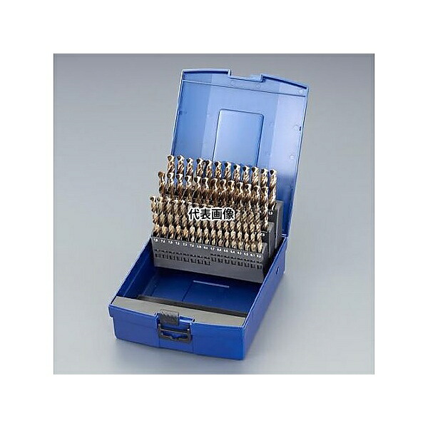 アズワン(AS ONE) 6.0-10.0mm/ 41本組 ストレートドリル(Co-HSS) EA824FM-141 入数：1セット｜セミプロＤＩＹ店ファースト