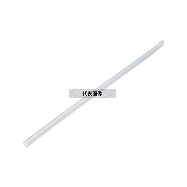 潤工社 100-06-N-100 軟質ナイロンチューブ AS1(ミリ系列) 6X4mm 100m 乳白
