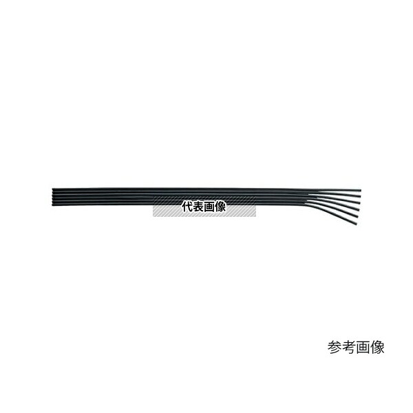 潤工社 UFF-04-12-5 フラットチューブUFF 12-4×2.5mm 5m 黒