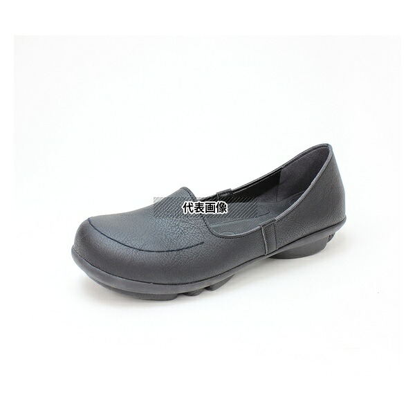 リゲッタ TB103-BLKXBLK-L ツヴォル スリッポンパンプス ブラック×ブラック L(24.0～24.5cm)