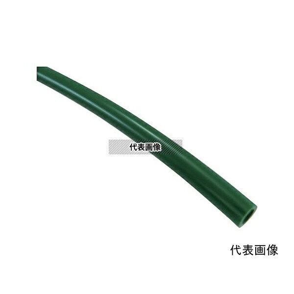 千代田通商 TN-6X4-100-G ナイロンチューブ緑 外径6mm 内径4mm 全長100m